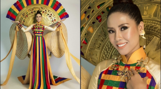 Không phải áo dài, trang phục truyền thống của Nguyễn Thị Loan tại Hoa hậu Hoàn vũ 2017 khiến nhiều người ngỡ ngàng!