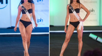 Nguyễn Thị Loan khoe thân hình nóng bỏng với bikini 'đốt cháy' đêm bán kết Miss Universe 2017