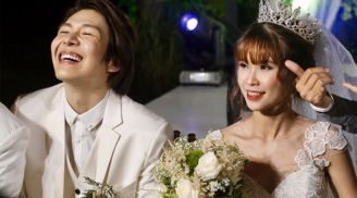 Dàn sao Việt rạng rỡ dự đám cưới, Khởi My và Kelvin Khánh cười hạnh phúc