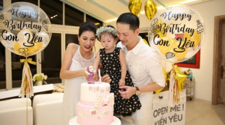 Trang Trần và chồng Việt kiều mở tiệc sinh nhật 2 tuổi ngập tràn hạnh phúc cho con gái cưng