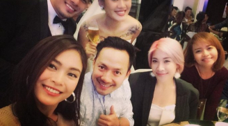 Dàn sao Việt rạng rỡ đến chúc mừng đám cưới của cô gái cá tính nhất Next Top mùa đầu tiên