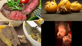 Thai nhi khóc NỨC NỞ, mẹ dễ BỊ MẤT CON nếu ăn 10 loại thực phẩm này khi mang bầu