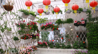 Mẹo trang trí ban công đẹp đón tết 2018