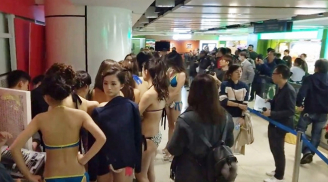 Clip thí sinh hoa hậu mặc bikini ở TTTM: 'Chúng ta đang tìm kiếm hoa hậu, không phải đi chọn vũ nữ'