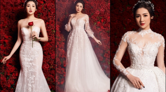 Mê mẩn vẻ đẹp cực gợi cảm của Á hậu Tú Anh trong bộ váy cưới đặc biệt có giá 3 tỷ đồng