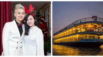 Hoài Lâm dẫn bạn gái đón Giáng sinh trên du thuyền 3 triệu USD