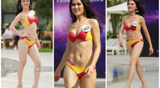 'Hoảng hồn' với dàn thí sinh Hoa hậu Hoàn vũ lộ bụng ngấn mỡ, đùi to khi trình diễn bikini khi chưa photoshop