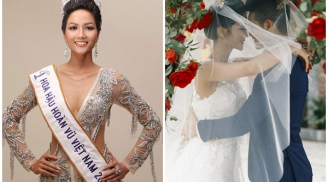 Rò rỉ ảnh cưới của Tân Hoa hậu Hoàn vũ H'hen Niê?