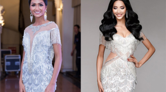Vừa mới đăng quang, Hoa hậu Hoàn vũ H'hen Niê đã bị 'bóc mẽ' liên tục mặc váy 'nhái'