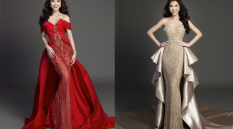 Cận cảnh bộ trang phục nghìn viên đá quý Tường Linh sẽ diện ở chung kết Hoa hậu Liên lục địa