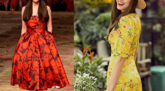 Hai bộ váy đẹp xôn xao dư luận của Hà Tăng thời gian qua