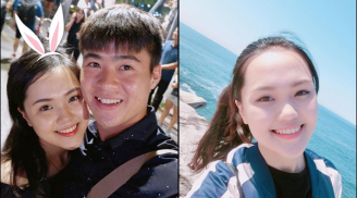 Nhan sắc xinh đẹp, thuần khiết 'ăn đứt' dàn hotgirl Việt của bạn gái tiền vệ U23 Việt Nam Đỗ Duy Mạnh