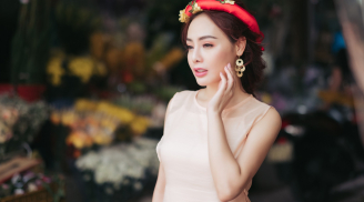 Nổi tiếng nóng bỏng, Miss Bikini Hạnh Vân bất ngờ khác lạ với áo dài
