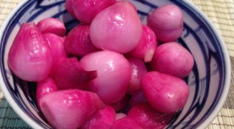 Cách muối hành tím không bị hăng cho ngày Tết
