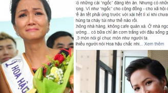 Hoa hậu H'Hen Niê bị người giấu mặt 'tố' sự thật sốc sau khi đăng quang