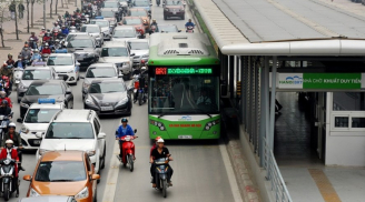 Hà Nội đề xuất cho xe đi vào làn xe buýt nhanh BRT