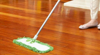 Những sai lầm lớn khiến chị em lau nhà mãi không sạch