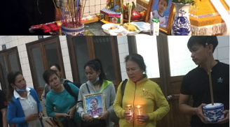 Vụ cháy chung cư Carina: Nước mắt chảy ngược khi nhìn di ảnh con