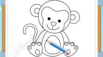Cách vẽ Con Khỉ  Dạy Vẽ