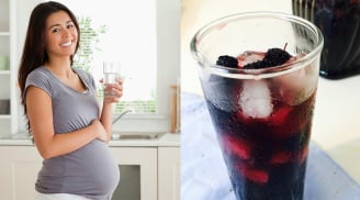 Mang thai uống nước dâu được không?