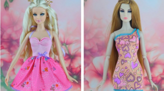 Cách may quần áo búp bê Barbie