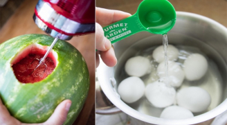 Những mẹo vặt nhà bếp giúp bạn tiết kiệm thời gian và công sức