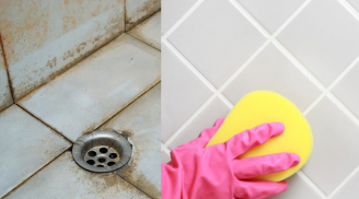 Nhà tắm sạch bóng, không còn vết ố vàng với dung dịch vệ sinh tự chế