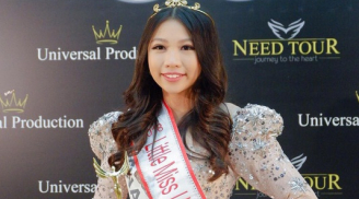 Ngắm nhan sắc cô bé người Việt 13 tuổi đăng quang Hoa hậu Hoàn vũ nhí 2018
