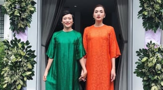 Diễn viên Tăng Thanh Hà đẹp gợi cảm với áo dài cách tân