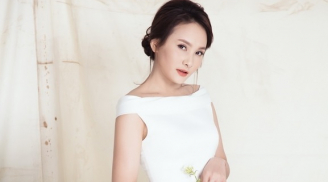Bảo Thanh hóa 'công chúa' ngọt ngào với đầm ren trắng dễ thương