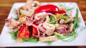 Cách chế biến mực không tanh - giòn - ngon- sạch