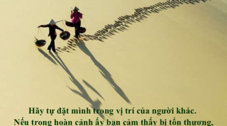 Nỗ lực hết sức không phải để đứng đầu, mà để biết đặt mình sau người khác