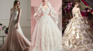 'Mê mẩn' với những mẫu váy cưới đẹp nhất thế giới, ngắm xong muốn làm cô dâu ngay lập tức