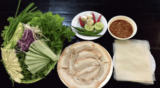 Cách làm món bánh tráng cuốn thịt heo ngon chuẩn vị Đà Nẵng