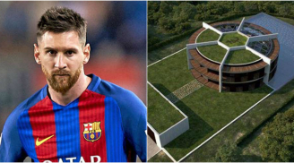 Đột nhập biệt thự triệu euro 1200 m2 của Messi giống hệt sân bóng