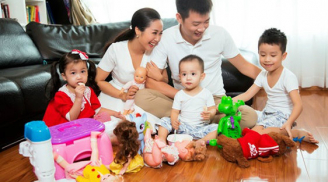 Ngưỡng mộ với những gia đình đông con hạnh phúc nhất showbiz Việt