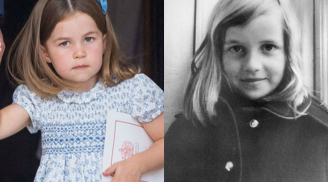 Công chúa Charlotte và Công nương Diana quá cố có những nét giống nhau đáng kinh ngạc