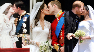 Những khoảnh khắc lãng mạn đẹp tuyệt vời trong các đám cưới Hoàng gia Anh