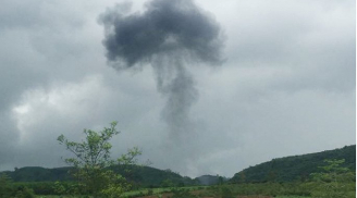 Máy bay quân sự rơi ở Nghệ An, hai phi công hi sinh