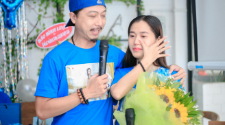 Lâm Vỹ Dạ bật khóc khi Hứa Minh Đạt cầu hôn sau 8 năm cưới