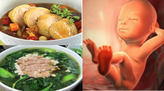 6 món canh cực bổ dành cho bà bầu để thai nhi thông minh từ trong bụng mẹ