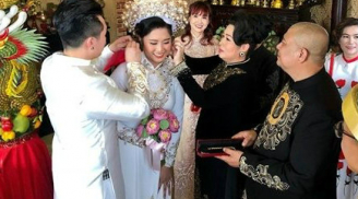 Sau hôn lễ ở Mỹ, con gái NSND Hồng Vân đã tổ chức đám cưới tại Việt Nam vào sáng nay 6/8