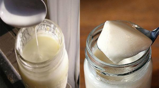 Cách làm sữa chua trắng, ngon, mịn như ngoài hàng từ nguyên liệu vô cùng đơn giản
