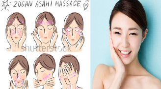 Học phụ nữ Nhật Bản phương pháp massage khiến khuôn mặt trẻ hơn 10 năm so với tuổi thật
