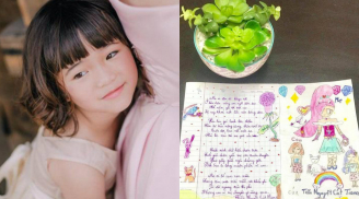 Danh hài Thúy Nga xúc động nghẹn ngào với món quà đặc biệt của con gái 7 tuổi