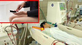 Trả giá đắt cho thói quen vừa đi vệ sinh vừa dùng điện thoại: Người đàn ông suýt mất mạng trong nhà vệ sinh