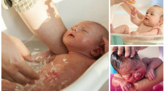 Tuyệt đối không được tắm cho trẻ sơ sinh vào 6 thời điểm này, mẹ cẩn thận kẻo hối hận không kịp