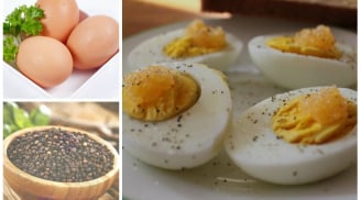 Có thể bạn không ngờ ăn trứng với hạt tiêu đen mang lại lợi ích sức khỏe tuyệt vời thế này