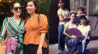 Khánh Thi chia sẻ ảnh độc chụp cùng 'Nguyệt thảo mai' và diễn viên Hải Yến 25 năm về trước