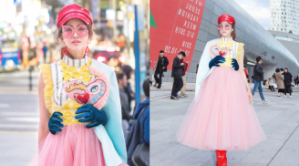 Thiên Nga bất ngờ được xuất hiện trên Instagram của Vogue sau khi tham dự Seoul Fashion Week 2018